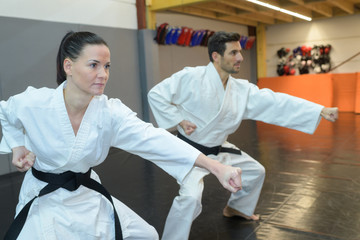 black belt in martial arts