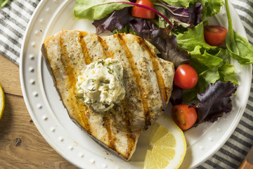 Organic Grilled Swordfish Steak