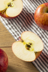 Raw Red Organic Kiku Apples