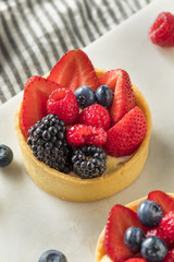 Homemade Fruit Tart Pastry