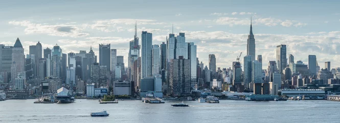 Fotobehang Panoramic View of New York City, Midtown © Zina Seletskaya