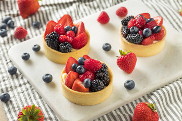 Homemade Fruit Tart Pastry