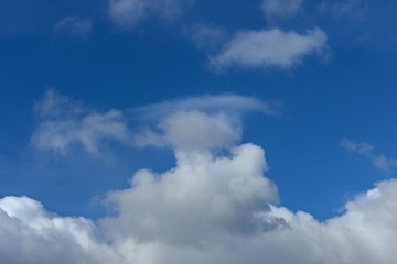 Wolke windig