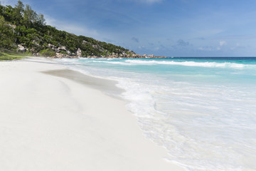 Petit Anse in La Digue, Seychelles