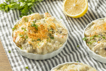 Baked Coquilles St Jacques Scallops