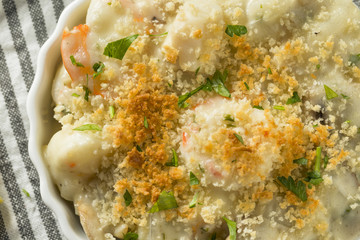 Baked Coquilles St Jacques Scallops