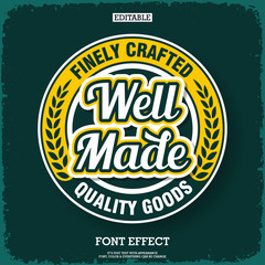 Organic and nature circle logo composition 