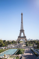 Fototapeta na wymiar View on Eiffel Tower, Paris, France