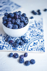 Fresh organic blueberry