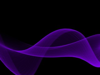 Abstract Soft Color Violet Wave Background 