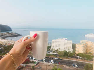 Coffee with a view