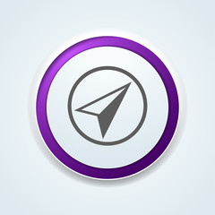 GPS Navigation button illustration
