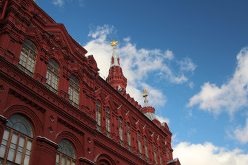 Obraz premium The Museum of History, Red Square, Moscow
