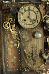 Steampunk ingranaggi antichi