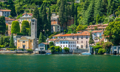 Carate Urio, idyllic village overlooking Lake Como, Lombardy, Italy.