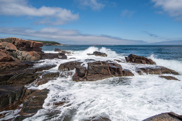 Obraz premium Rocks and Waves