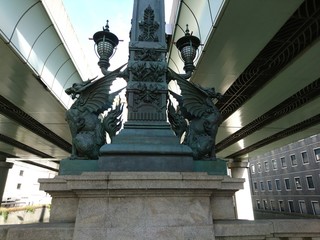 Fototapeta na wymiar 日本橋の麒麟像