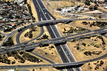 Roadways - Freeway interchange 