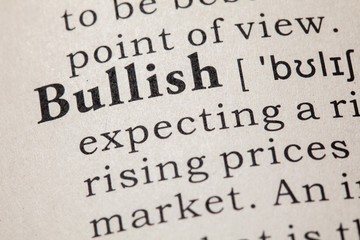 Obraz premium definition of bullish