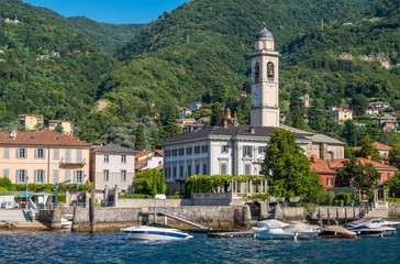 Cernobbio, beautiful village on Lake Como, Lombardy, Italy.