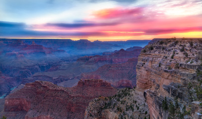 Fototapeta na wymiar Grand Canyon Sunrise, AZ