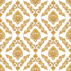 Seamless pattern, background of decorative elements of tradition