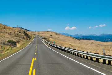Eastern Oregon Hwy Route 86 near Richland, Oregon