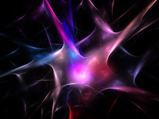 Abstract fractal background