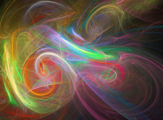 Abstract fractal background
