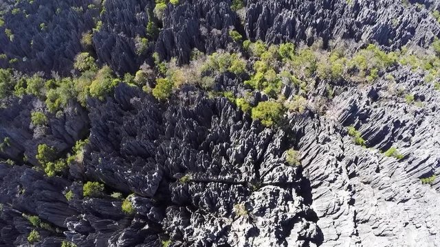 Breathtaking views of Tsingy de bemaraha, Madagascar