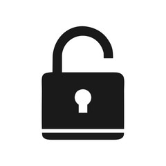 Lock Icon. Vector illustration, EPS10