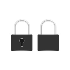 Fototapeta premium Lock Icon. Vector illustration, EPS10