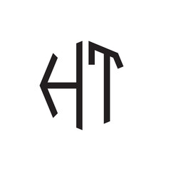 two letter HT octagon logo