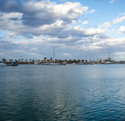 Obraz premium Saaidia beach in summer