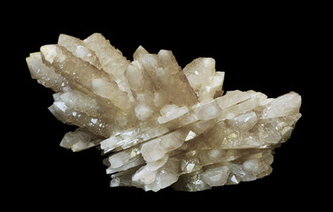 the quartz crystals