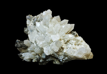 the quartz crystals