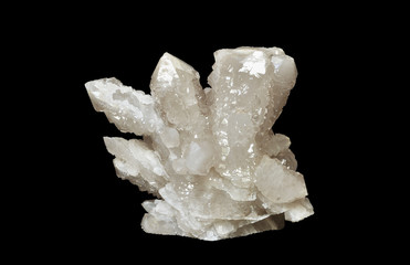 the quartz crystals