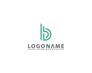 Obraz premium Initial B logo vector, B design template