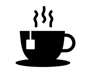 black tea image vector icon