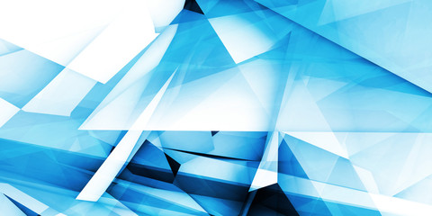 Blue Internet Abstract