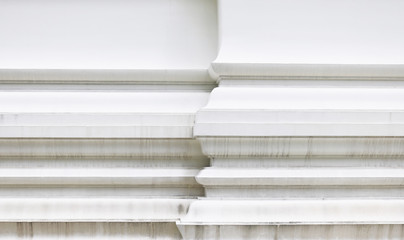 Thai temple art and architecture wall