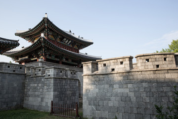 Fototapeta na wymiar Pungnammun Gate. Pungnam-mun is an old gate in Jeonju, Korea.