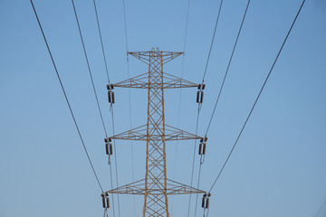 High voltage tower, High voltage pole
