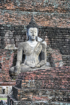 budha in Sukhothai Historical Park, Sukhothai, Thailand