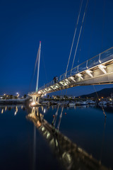 Obraz premium Thaon di Revel Bridge in La Spezia