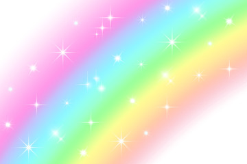 虹とシャボン玉