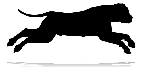 Dog Silhouette Pet Animal
