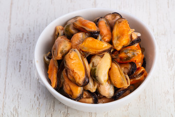 Tasty sea clams