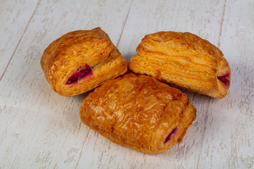 Delicious puff pastry