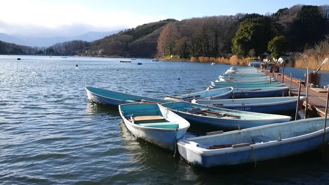 Boats on Lake